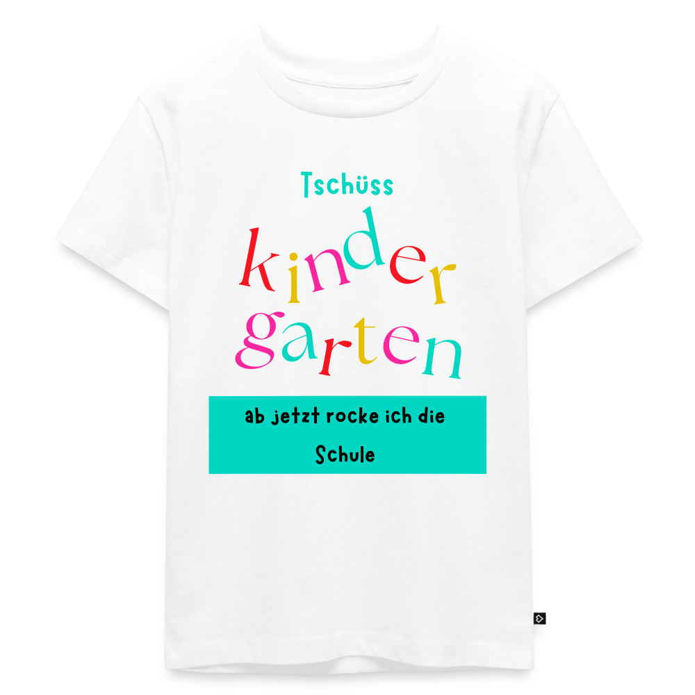 Kindergartenabschied Kinder Premium T-Shirt - Weiß