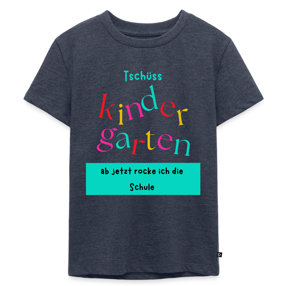Kindergartenabschied Kinder Premium T-Shirt - Jeansblau 