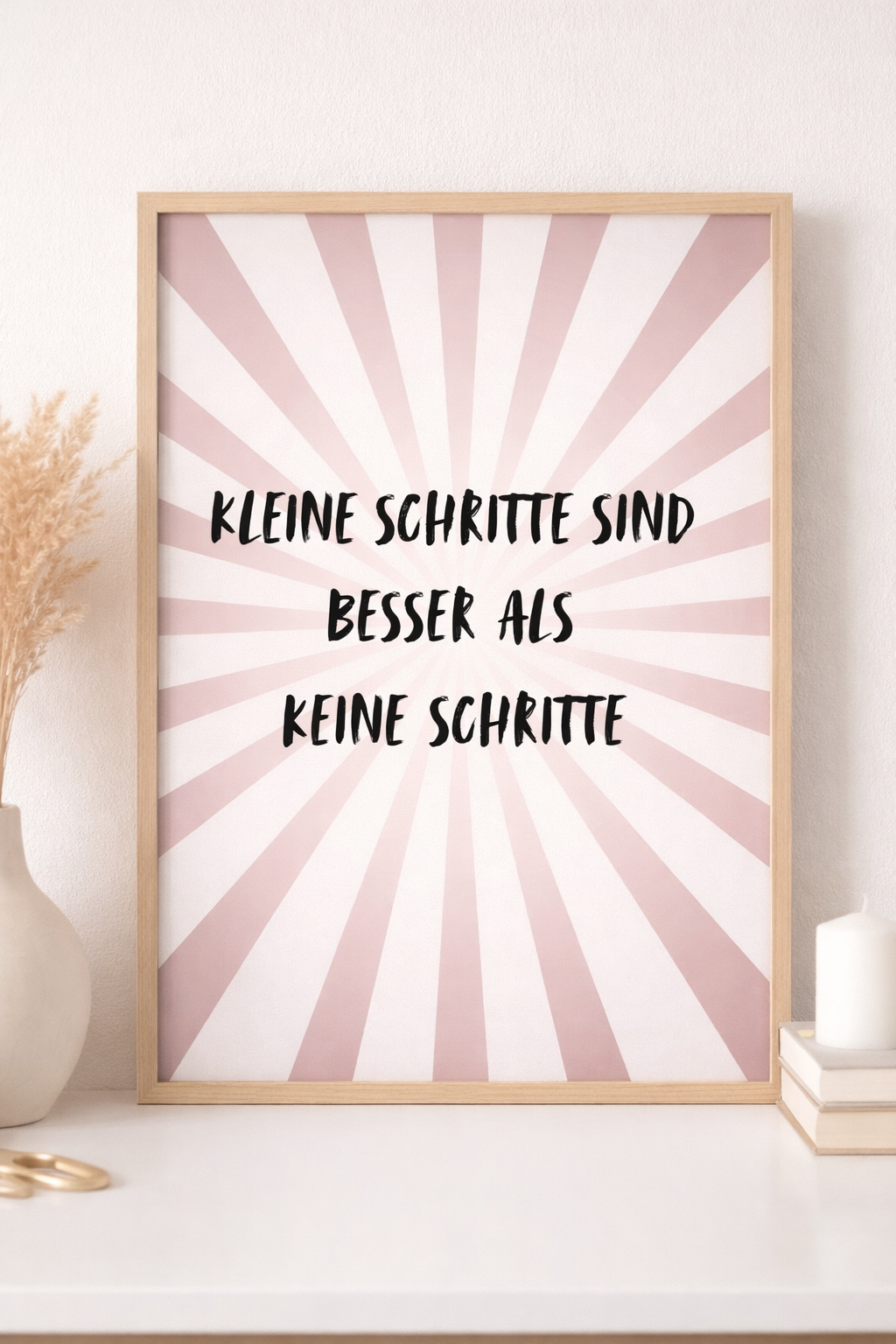 Kleine Schritte sind besser als keine Schritte